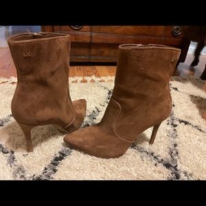 Michael Kors suede booties